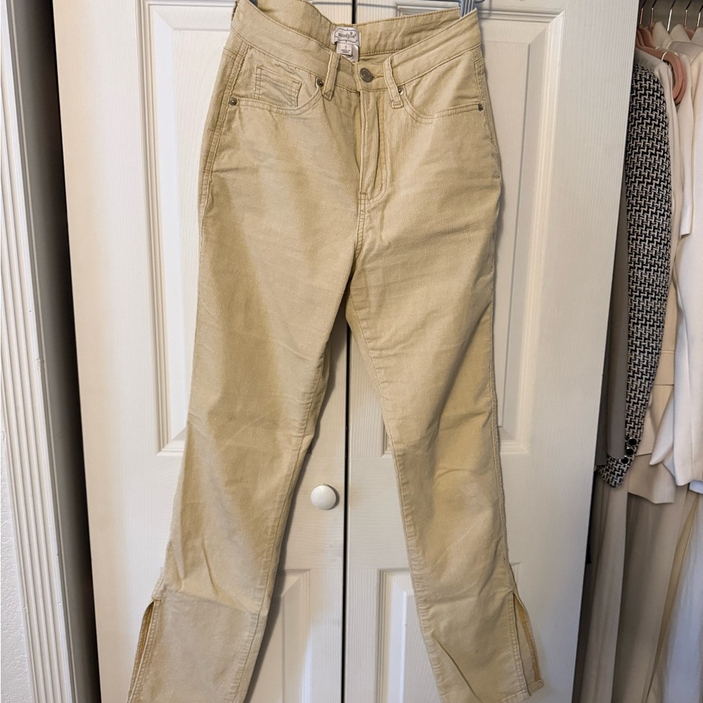 Mud Pie High-Rise Cream/Tan Women's Jeans